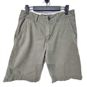 American Eagle Cargo Shorts Mens 28 Army Green Classic Fit Utility Casual